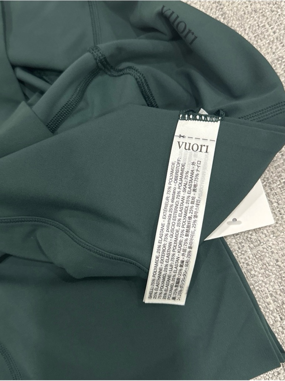 Vuori Dark Teal Women's Performance Leggings